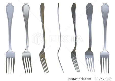 Chrome Fork Set 112578092