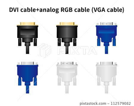 DVI+analog RGB cable (VGA cable) DVI+analog RGB cable (VGA cable) 112579082