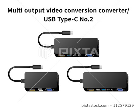 多輸出視訊轉換器/USB Type-C No.2 多輸出視訊轉換器/USB Type-C No.2 112579129