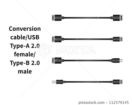轉換線/USB Type-A 2.0 母頭/Type-B 2.0 公頭 轉換線/USB Type-A 2.0 母頭/Type-B 2.0 公頭 112579145