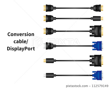 Conversion cable/DisplayPort Conversion cable/DisplayPort 112579149