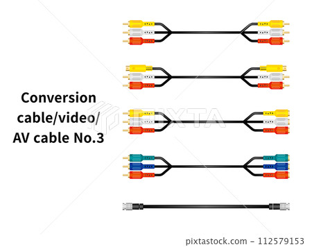 Conversion cable/video/AV cable No.3 112579153