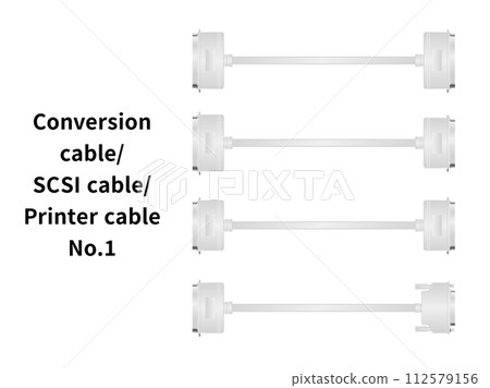 Conversion cable/SCSI cable/Printer cable No.1 112579156