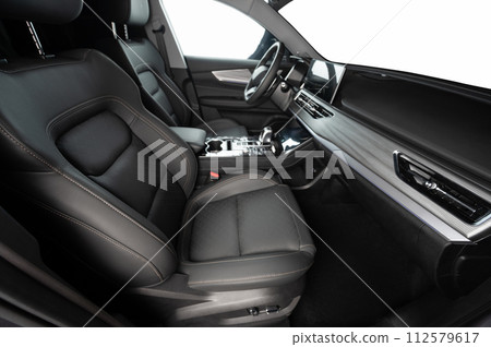 Passenger perforated leather black leather seat Passenger perforated leather black leather seat 112579617