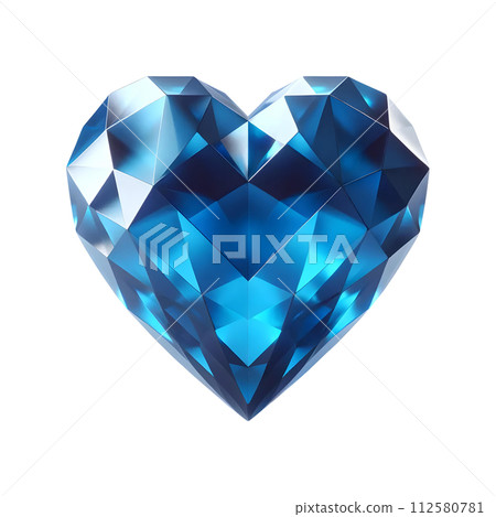 Blue diamond 112580781