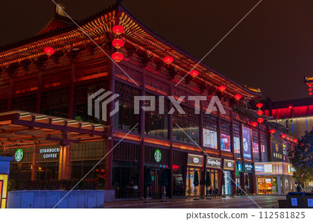 China, Xi'an City, Tang Dynasty City China, Xi'an City, Tang Dynasty City 112581825