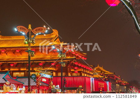 China, Xi'an City, Tang Dynasty City 112581849