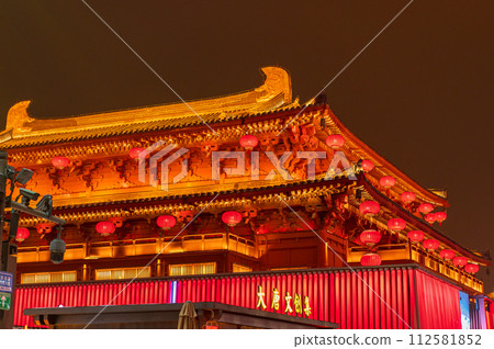 China, Xi'an City, Tang Dynasty City 112581852