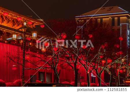 中國，西安市，唐朝城 112581855