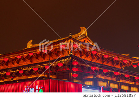 中國，西安市，唐朝城 112581857