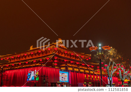 中國，西安市，唐朝城 112581858