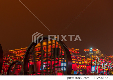 中國，西安市，唐朝城 112581859