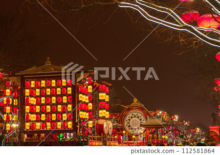 中國,西安市,唐朝城 中國,西安市,唐朝城 112581864