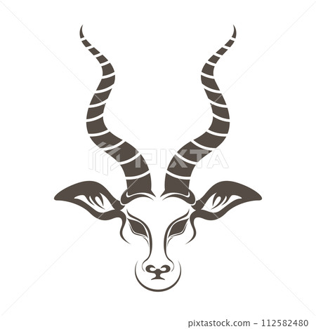 antelope logo vector illustrations design icon logo antelope logo vector illustrations design icon logo 112582480