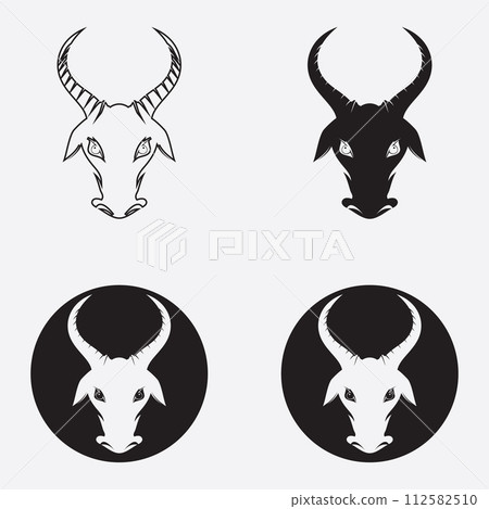antelope logo vector illustrations design icon logo antelope logo vector illustrations design icon logo 112582510