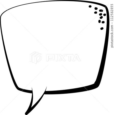 Black and white color speech bubble balloon, icon sticker memo keyword planner text box banner, flat png transparent element design Black and white color speech bubble balloon, icon sticker memo keyword planner text box banner, flat png transparent element design 112582855