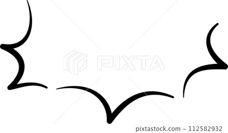 Black and white color line speech bubble balloon, icon sticker memo keyword planner text box banner, flat png transparent element design 112582932