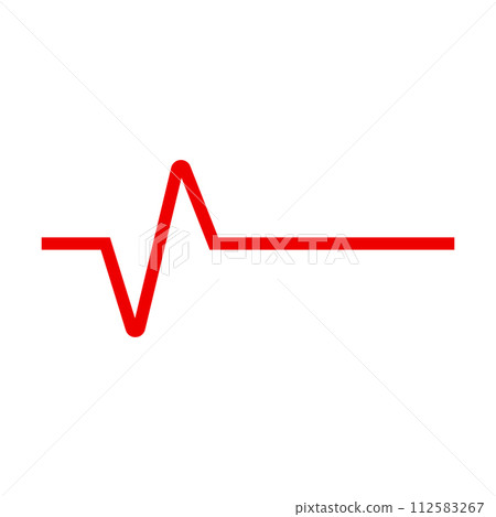 Pulse line ilustration logo vector template Pulse line ilustration logo vector template 112583267