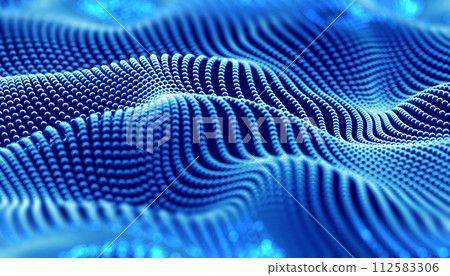 Abstract mesh and stucture background.3d illustration. 112583306