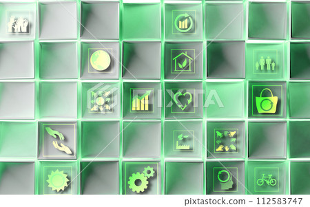 abstract image of cubes background.3d illustration abstract image of cubes background.3d illustration 112583747