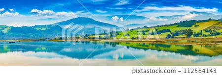 San Vicente de la barquera village in Cantabria,Spain. San Vicente de la barquera village in Cantabria,Spain. 112584143