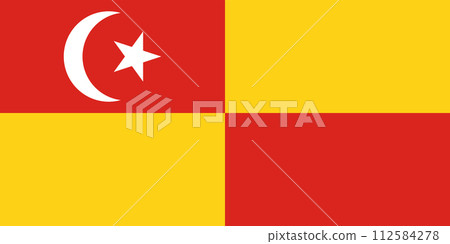 Flag of Selangor State (Malaysia) Selangor Darul Ehsan 112584278