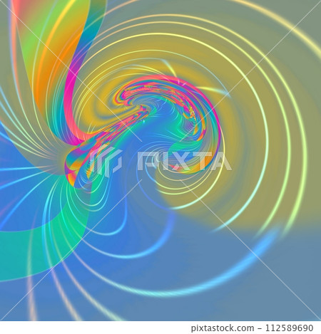 Abstract coloring background of the gradient with visual wave and lighting effects, good for your project design 112589690