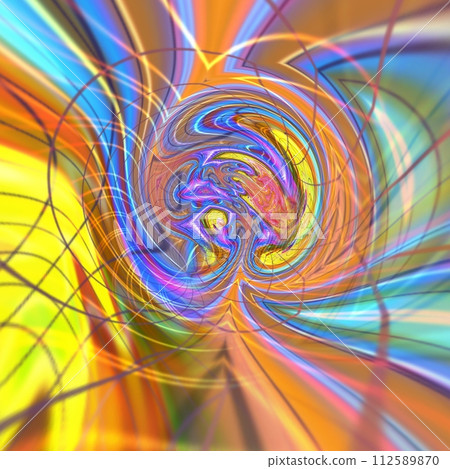 Abstract coloring background of the gradient with visual wave and lighting effects, good for your project design 112589870