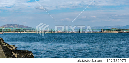 Bridge in Viana do Castelo, Portugal Bridge in Viana do Castelo, Portugal 112589975