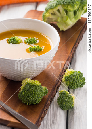 Vegetable cream soup Vegetable cream soup 112590197