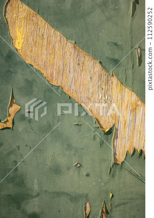 Green painted wood texture Green painted wood texture 112590252