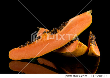 Fresh and tasty papaya Fresh and tasty papaya 112590315