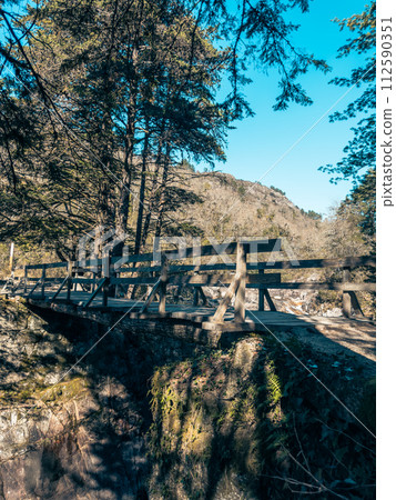 Wood Bridge in Geres 112590351