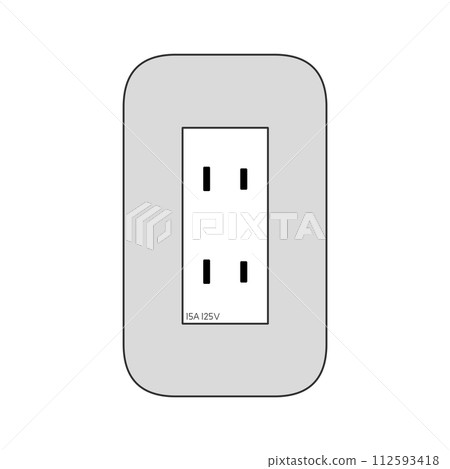 簡易雙出線(單相100V、15A125V) 簡易雙出線(單相100V、15A125V) 112593418