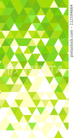 Background illustration _ triangle mosaic _ green Background illustration _ triangle mosaic _ green 112594664