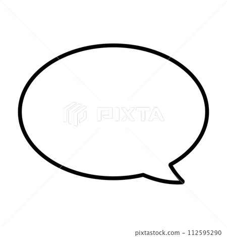 簡單的講話泡泡 簡單的講話泡泡 112595290