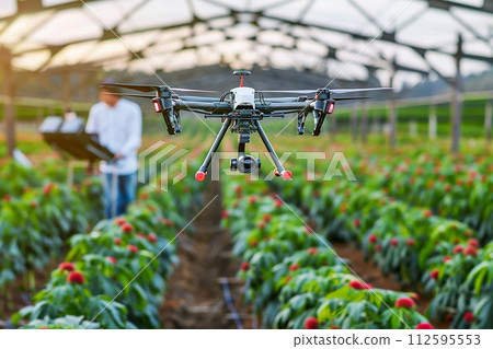 Farming Revolution Enhancing Crop Care with VR, AR, and Drones. Farming Revolution Enhancing Crop Care with VR, AR, and Drones. 112595553