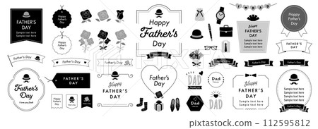 父親節設計理念集(英文)單色 父親節設計理念集(英文)單色 112595812