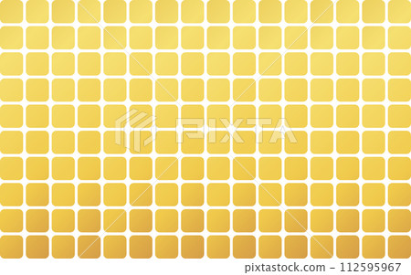 圓角的金色瓷磚背景 112595967