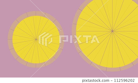 colorful umbrella illustration 112596202