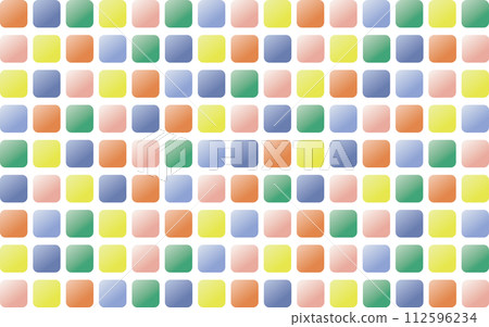 Matte pop colorful tile background 112596234