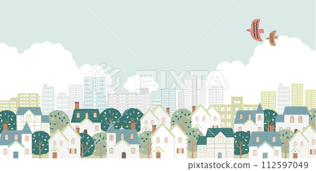 Cityscape illustration 112597049