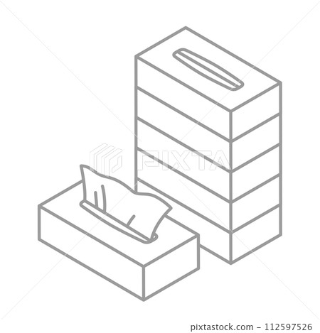 5件裝盒裝紙巾套裝（畫線） 112597526