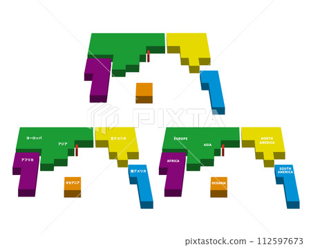 World map_3D 03 World map_3D 03 112597673