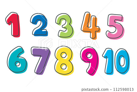 彩色數位手寫風格的插圖 112598013