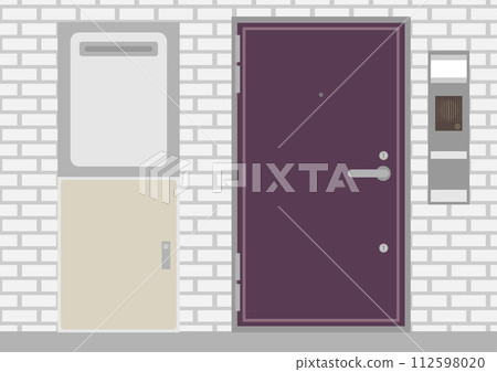 Image material of water heater in pipe space Image material of water heater in pipe space 112598020