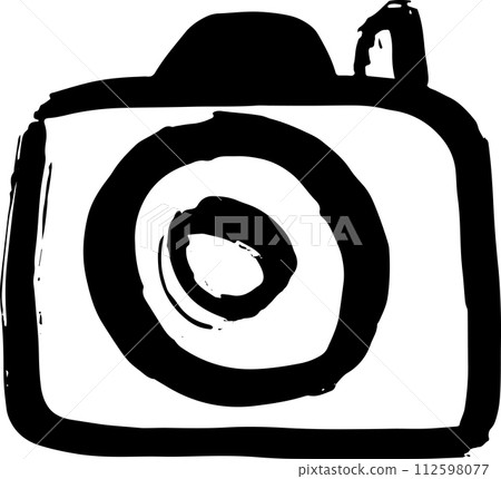 Dry Brush Pocket Camera Icon 112598077