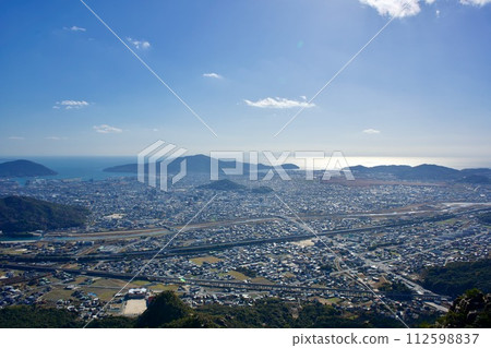 從禦方山眺望防府風景 112598837