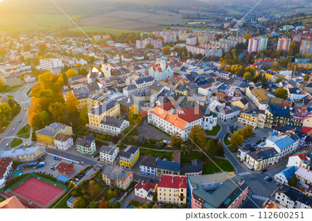 Panoramic view of Sumperk 112600251
