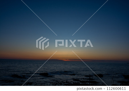 Dusk of a beautiful sea Dusk of a beautiful sea 112600611